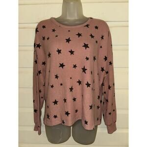 Z Supply Fleece Long Sleeve Pullover Sweatshirt Size M